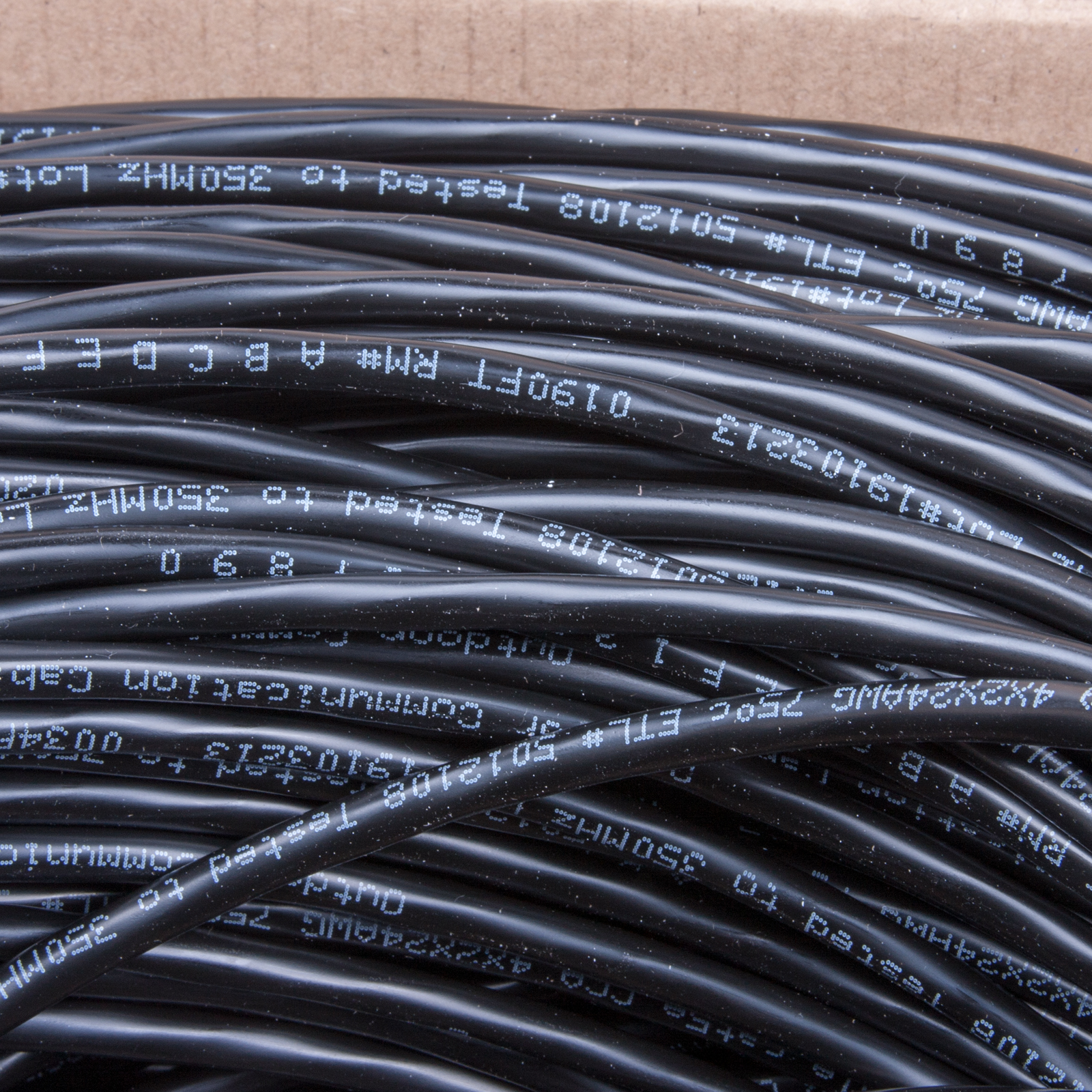 Five Star.. CAT5e CCA 1000ft FTP 24 AWG with 4 Pairs 8 conductors Ethernet LAN Cable direct burial Cable 350Mhz