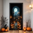 thumbnail image 6 of Halloween Door Curtain Decorations, 71" x 35" Door Cover | Door Curtain for Doorways, Entrances, Haunted Houses, and Halloween Parties, #09, 6 of 6
