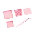 thumbnail image 3 of Fiocias 5-Piece Bead Collection Tray Set for Ironing Beads, Bead Sorting Kit, Simple Clip, Polypropylene Storage Box, Suitable for Beginners, Crafts, And Work 5pcs, 3 of 8