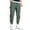 A-Green210, variant on XIAONU Men's Black Tactical Cargo Jogger Pants Elastic Waist Multi-Pocket Trousers Stylish Streetwear Casual Pant