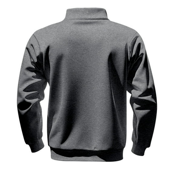 Aursykel Mens Fleece Sweatshirt Mock Neck Quarter Zip Pullover Sweatshirts Comfortable Warm Fall Winter Clothes