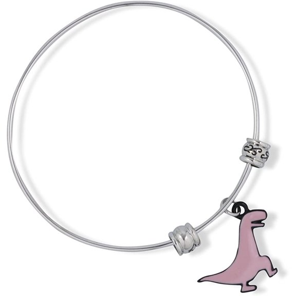 Dinosaur Gifts Bracelet Bangle Jewelry Jewlry TRex T Rex Tyrannosaurus Tyrannosaur Teranosaurus Dinosaur Bracelet Accessories Stuff Gift for Kids Men Women Boys Girls Decor Prehistoric Creature
