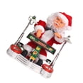 thumbnail image 1 of Matsuzay Muñecos de música de Piano realistas de Papá Noel eléctrico, juguetes de saxofón, juguete de tambor exquisito, adornos navideños, figurita Kits de decoración para fiestas Vistoso Matsuzay HA027330-01, 1 of 5