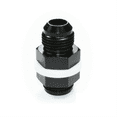 thumbnail image 3 of AN6 Male Aluminum Adapter Fuel Tank Fasteners, Fuel Cell Bulkhead Fittings Thread 6AN Connector , Rubber Washers, Black, 3 of 6