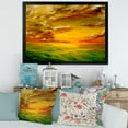 thumbnail image 3 of Designart 'Colorful and Bright Sunset At Santa Rosa California' Farmhouse Framed Art Print, 3 of 4