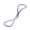 Purple 25LB, variant on Gieenan Workout Muscle Pull Rope 8 Resistance Band Training Rope Open Neck Stretch Belt