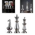 thumbnail image 5 of 3 Pieces Chess Statues Chessman Figurine, Novelty Chess Pieces Queen Sculpture Arrangement Livingroom Tabletop Decoration Home Decor, 5 of 8