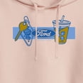 thumbnail image 3 of Ford - Coffee and Keychain Cropped Graphic Hoodie, 3 of 5