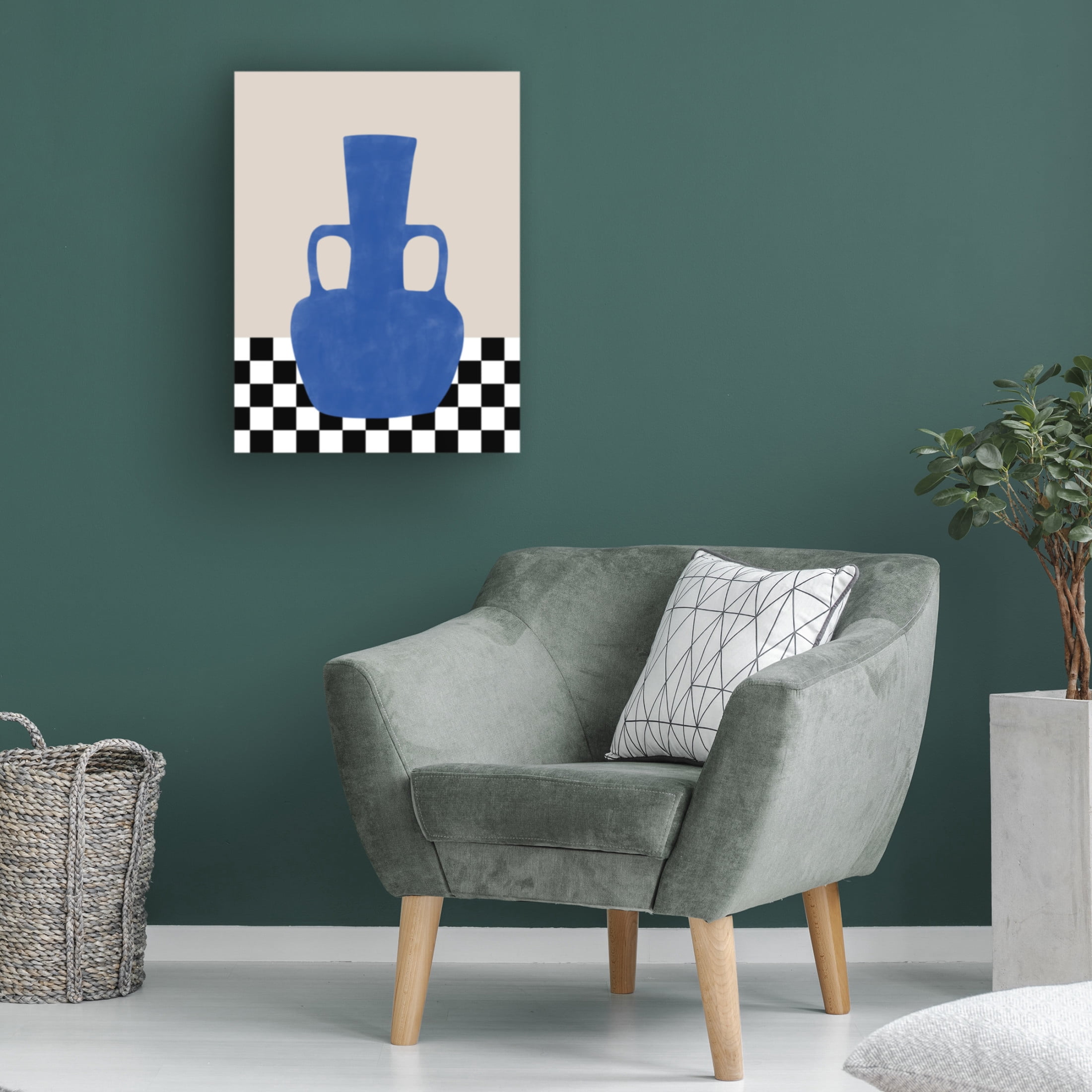 Trademark Fine Art Elena Ristova Indigo35 Canvas Wall Art