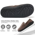 thumbnail image 5 of Ecetana Women's House Slippers Closed Back Memory Foam Indoor Shoes, 5 of 8