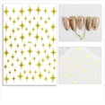 thumbnail image 6 of Nail Art Adhesive Stickers - 7Pcs/Set 3D Manicure DIY Nail Decals, Nail Meteor Decals Back Glue Easy to Stick Glitter Starlight Meteor 3D Manicure Stickers for Female, 6 of 8