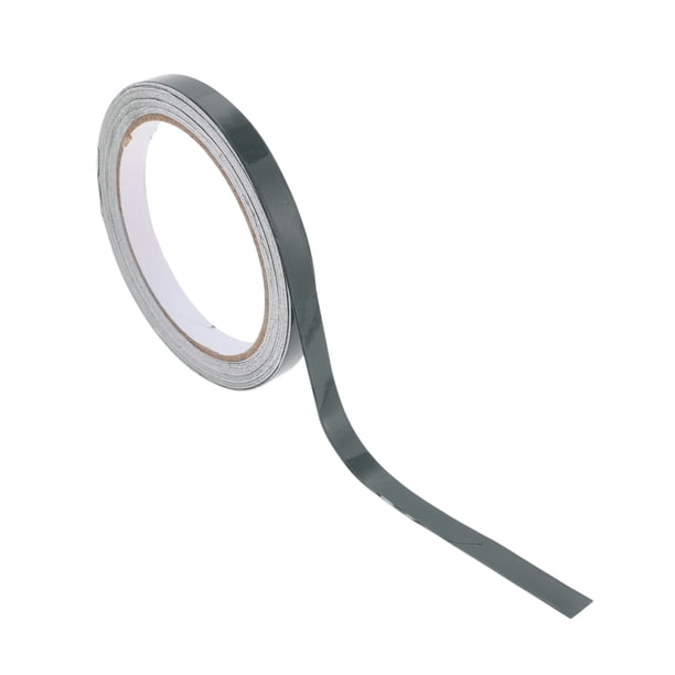 Cinta de rayas Unique Bargains 8mmx10m Calcomanías de rayas para coches, motocicletas y barcos, calcomanías DIY, gris brillante, 1 pieza