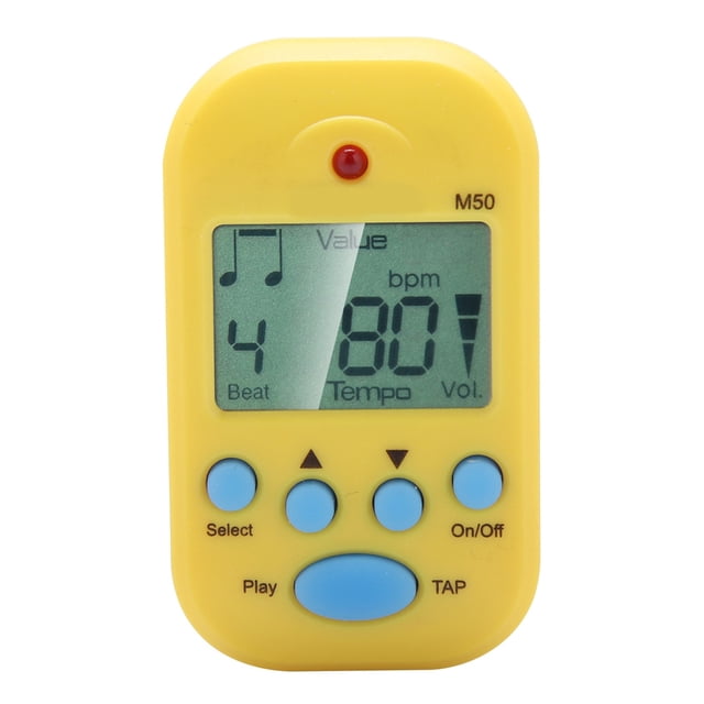 Mini Métronome Numérique, Meideal Mini LCD Numérique Beat Tempo Métronome Fabriqué avec Soin
