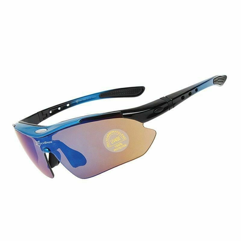 Details about   ROCKBROS Polarized Cycling Glasses Eyewear Bike Goggles Fish Sunglasses 5 Lenses 