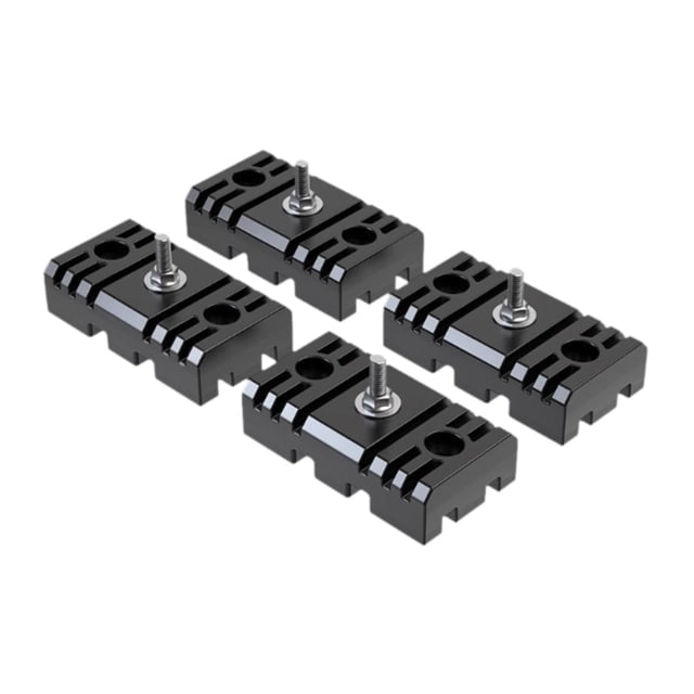 4 almohadillas antivibración para aire acondicionado, antideslizantes y a prueba de golpes. B100x60x25mm