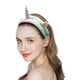 thumbnail image 5 of Diadema de unicornio Bandana suave Diadema para el cabello Diadema Mujer Chica Lavado de cara Baño Maquillaje y deportes Adepaton CPB-DE-LYY978-2, 5 of 5