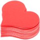 thumbnail image 4 of 100 tarjetas en blanco con forma de corazón para San Valentín, tarjetas de felicitación, decoración de pared para fiestas, decoración de corazón, 4 of 7