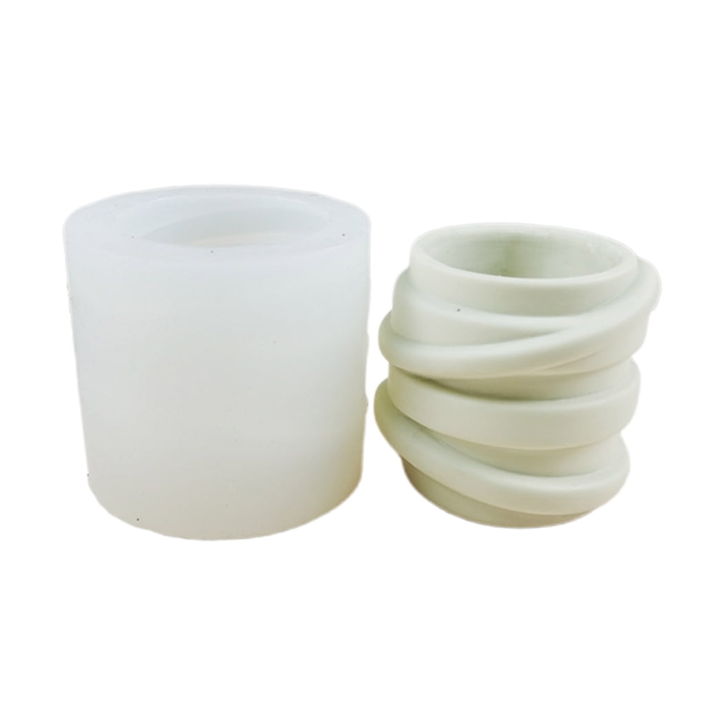 Succulents Flower Pot Resin Silicone Mold Suitable for Diy Garden Concrete Flower Pot Candle Holder Crafts Home Decor
