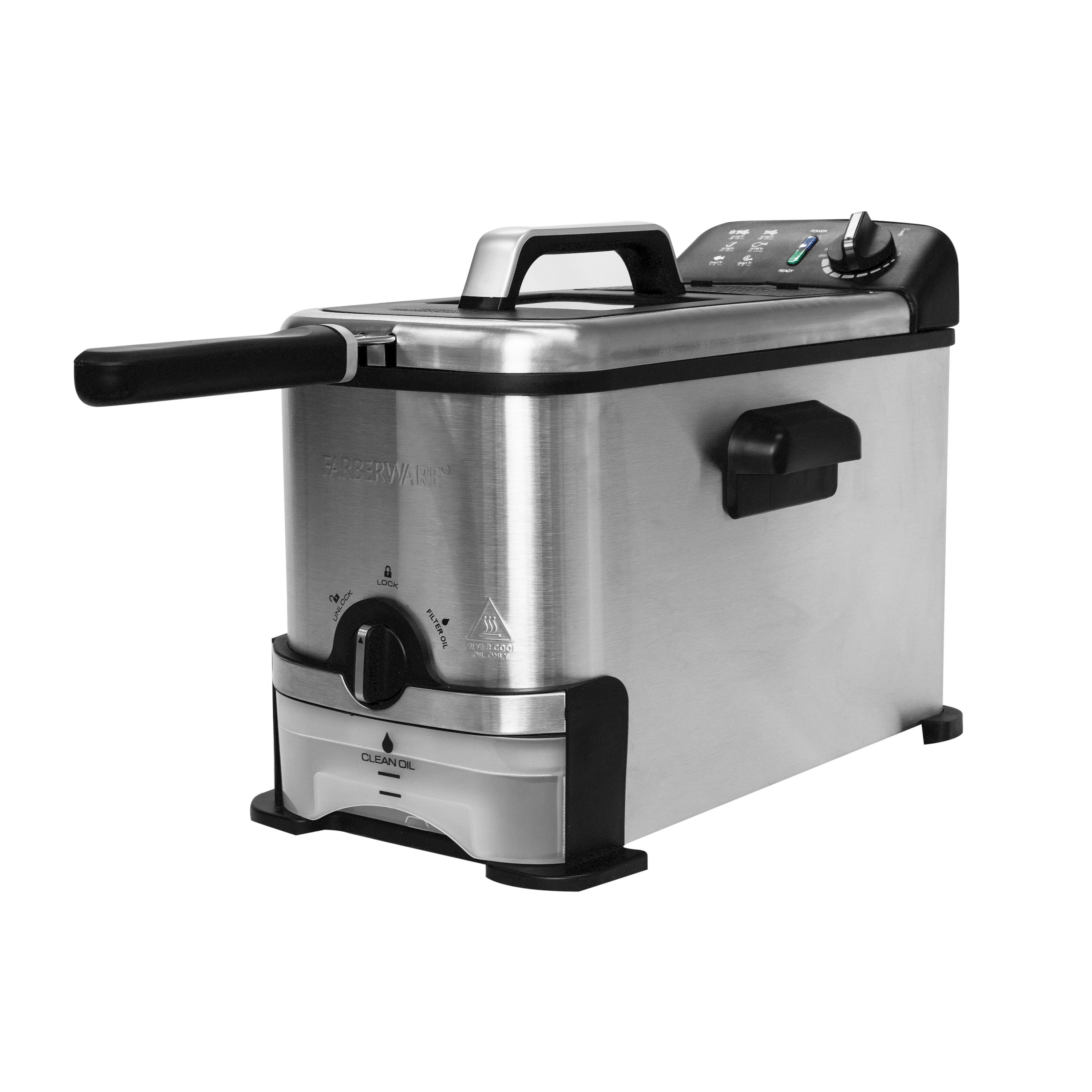 Refurbished Farberware FBWFT43721 3.0L Stainless Steel Deep Fryer with
