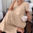 thumbnail image 5 of WRKEKC Modal Pajama Set for Women Breathable Modal Top with High Waist Shorts Summer Set Loungewear Pajamas Sleep Set, 5 of 8