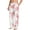White, variant on Kawaii Pigs Mens Soft Woven Cotton Elastic Waistband Sleep Pajama Pant Lounge Sleep Pant With Pockets And Drawstring-Small