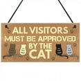 thumbnail image 2 of XZNGL Wooden Lovely Friendship Animal Sign Plaques Rustic Wall Decor Home Decoration, 2 of 8