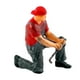 thumbnail image 2 of Figuras de personas Hugo Diorama pequeñas realistas 1/64 reparador personaje para carretera, 2 of 8