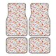 thumbnail image 1 of Fotbe Canada Day Juego de 4 Tapetes para Auto con Estampado – Alfombrillas de Goma Reforzada, Diseño Antideslizante, Protección para Todo el Año – Vehículos, Autos, Camionetas y SUVs, 1 of 7