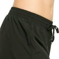 thumbnail image 4 of Seductiva Black Women's Casual Shorts Womens Athletic Shorts Running Dolphin Shorts with Pockets and Drawstring, 4 of 6