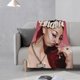 thumbnail image 4 of Manta con estampado multicolor, manta de franela súper suave, ligera y esponjosa, manta de cama Bhad Bhabie, 4 of 8