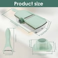 thumbnail image 3 of Mandoline Slicer for Kitchen Adjustable Vegetable Slicer with Container and Peeler Multifunction Veggie Fruit Cutter Safe Mandolin Slicer for Potato Carrot Onion Cucumber, 3 of 7