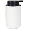 thumbnail image 1 of Dispensador de jabón de cerámica, botellas mate para líquidos de manos con bomba de plástico, tarro rellenable para loción de platos., 1 of 5