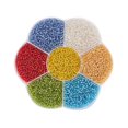 thumbnail image 2 of 4550 Piezas 2mm 12/0 7 colorful glass Beads Starter Material Seguro con Estuche de Almacenamiento Durable para Fabricación de Pulseras perfecl Pulseras de cuentas, 2 of 8