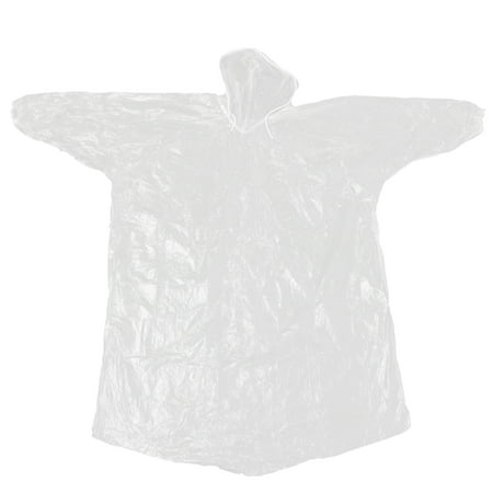 

10pcs Rain Poncho For Adult Teenager Disposable Waterproof Raincoat With Hood
