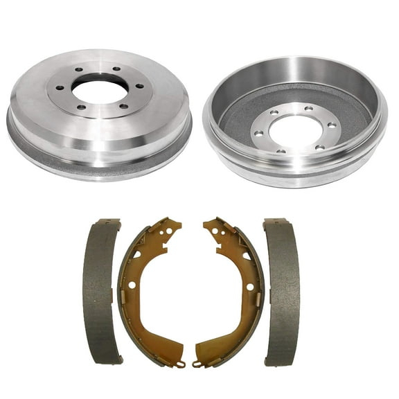 Detroit Axle - Rear Brake Kit for 2009-2012 Chevy Colorado GMC Canyon Replacement Brake Drums 2010 2011 Brakes Shoes