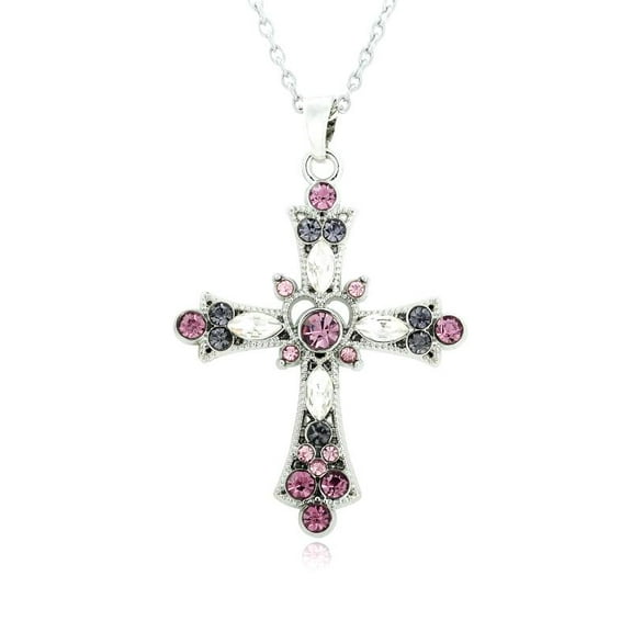 Y2K Irregular Goth Large Cross Pendant Necklaces For Men Women Couple Necklace Jewelry