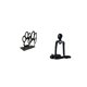 thumbnail image 5 of Escultura Iron Paw Thinker, servilletero multiusos, figura decorativa abstracta, elegante organizador de mesa, adorno para el hogar, 5 of 8