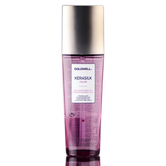 2.5 oz , Goldwell Kerasilk Color Brilliance Perfector, hair scalp beauty - Pack of 1 w/ Sleek 3-in-1 Comb/Brush
