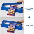 thumbnail image 4 of 8 Inch Impulse Heat Sealer Poly Mylar Plastic Bag Sealer Manual Heat Sealing Machine Home Restaurant Food Snacks Storage Manual Packaging Machine (8 i, 4 of 4