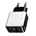 thumbnail image 1 of Portable Home Travel Single USB Wall Plug-in AC Charger Adapter for Phone Tablet, 1 of 10