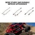 thumbnail image 3 of mmirethe Durable Steering Link Rod Steering Linkage Tie Rod For 1/10 Axial Capra Crawler Silver, 3 of 6