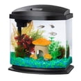 thumbnail image 3 of Kit de acuario Aqueon Mini Bow LED de 9,5 L, color negro, 3 of 5