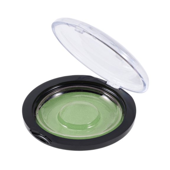 Unique Bargains 1 Set Reusable Round Eyelash Storage Case Green Acrylic