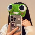 thumbnail image 6 of 3D Frog Sleep Mask, Sleep Eye Mask, Funny Sleep Mask, Cute Sleep Mask, Funny Eye Mask, Cute Eye Cover, Soft Comfortable Blindfold for Travel, Nap & Night 1Pcs (Green Frog), 6 of 7