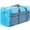 Light Blue 75L, variant on REDCAMP 96L Large Travel Duffle Bag, 31" Weenkender Bag with Adjustable Shoulder Straps, Foldable Gym Bag for Men Women, Black