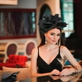 thumbnail image 2 of Yokua Friendly Cloth Floral Headpiece Dramatic Party Hair Ornament For Special Event, 2 of 8