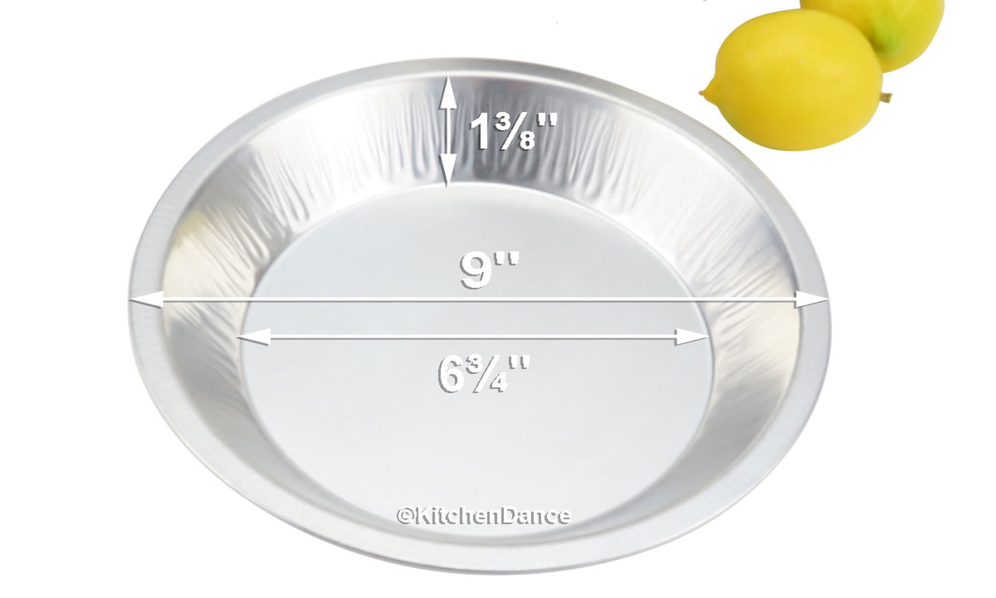 200 x 6¾/" Foil Plates