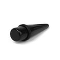 thumbnail image 3 of Acrylic Expander Taper Ear Stretching Plug 18mm - Black, 3 of 8