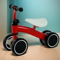 thumbnail image 6 of golytefs Baby Balance Bike Ergonomic Seat 4 Wheels for First Birthday Gift (Red), 6 of 9
