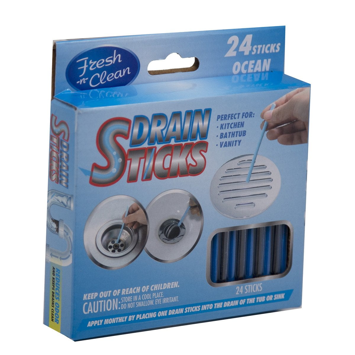 Drain Sticks Ocean 24 Sticks